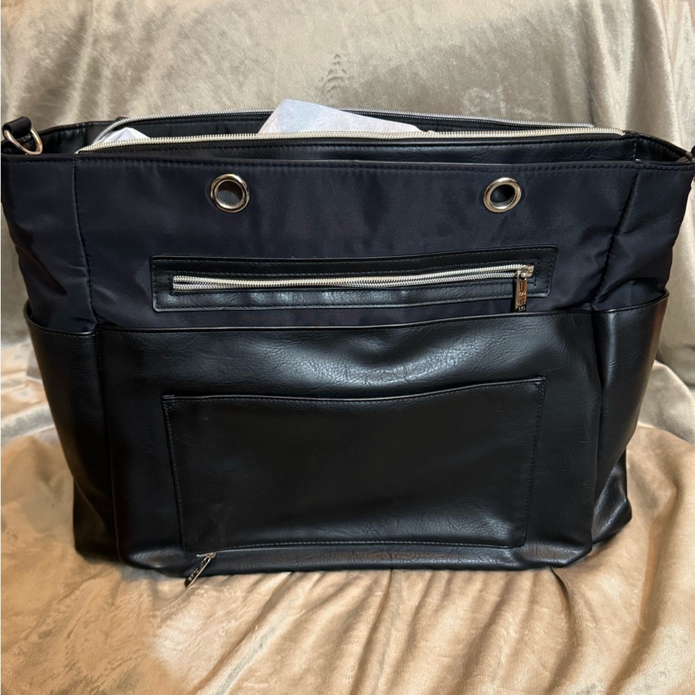 BEIS Black Tote Bag